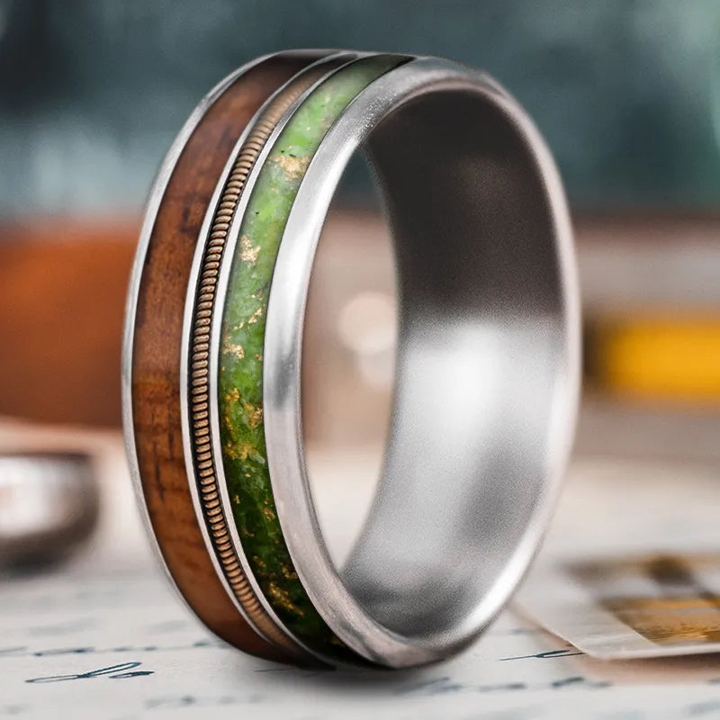 Versatile Layering Jewelry For Effortless Chic Custom Design - 3-Inlay Metal Center Ring 77cSgcjI5L8Q2LXB-r1woc-f Versatile Layering Jewelry For Effortless Chic Custom Design - 3-Inlay Metal Center Ring 77cSgcjI5L8Q2LXB-r1woc-f