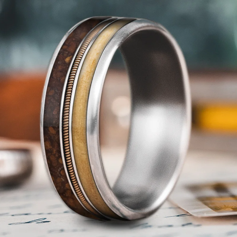 Exclusive Jewelry Sale – Limited-Time Discounts Custom Design - 3-Inlay Metal Center Ring 87K2cxh1USJ901eZGbh0yLSi Exclusive Jewelry Sale – Limited-Time Discounts Custom Design - 3-Inlay Metal Center Ring 87K2cxh1USJ901eZGbh0yLSi