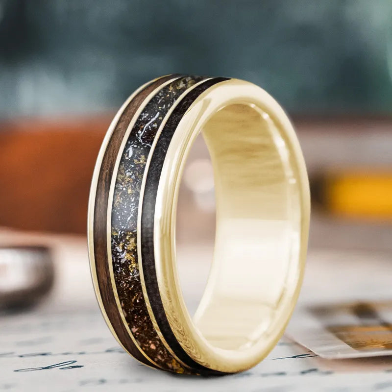 Shop Dazzling Jewelry At The Best Prices Custom Design - 3-Inlay Wide Center Ring VD-xxWNBJw96qhK6pZRnk2ea Shop Dazzling Jewelry At The Best Prices Custom Design - 3-Inlay Wide Center Ring VD-xxWNBJw96qhK6pZRnk2ea