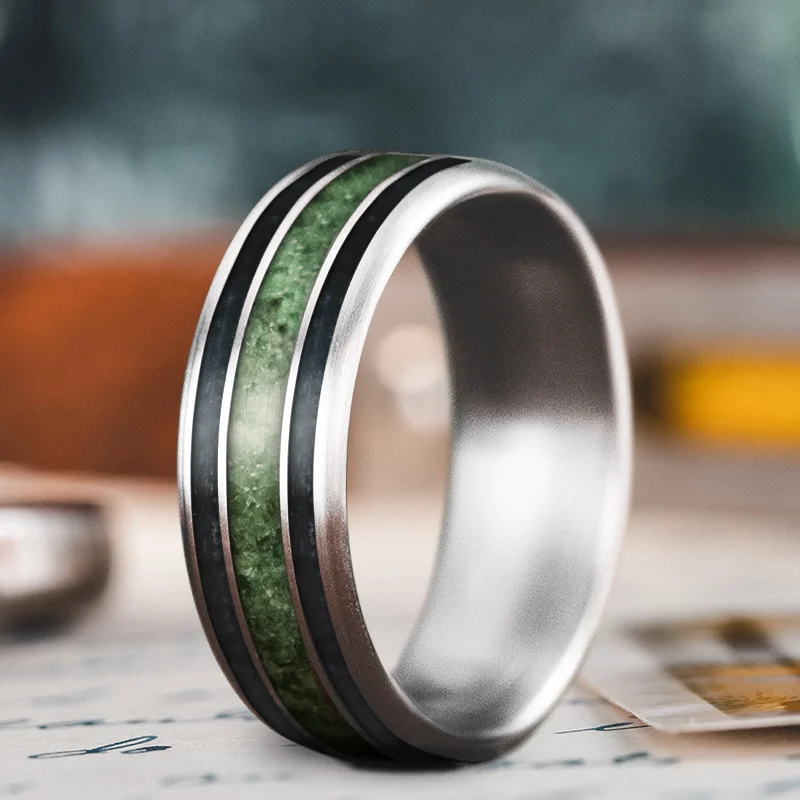 Upgrade Your Jewelry Collection For Less Custom Design - 3-Inlay Wide Center Ring z2muCKD3G0maxeKRQMtVDcUd Upgrade Your Jewelry Collection For Less Custom Design - 3-Inlay Wide Center Ring z2muCKD3G0maxeKRQMtVDcUd