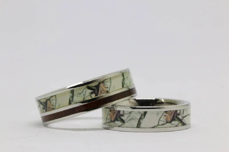 Affordable Luxury Jewelry For Every Occasion Stainless Steel Bands for Him and Her | Koa Wood Bands For Her