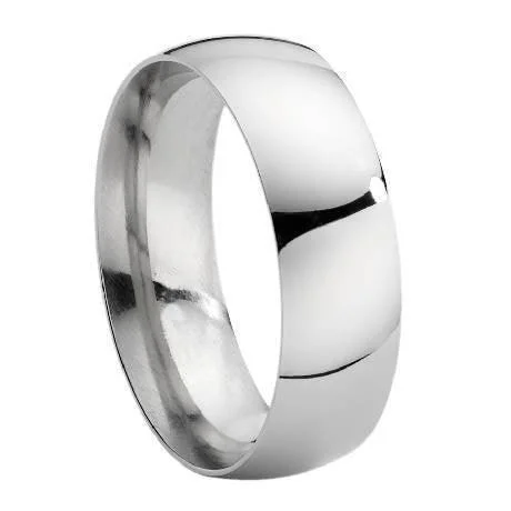Elevate Your Jewelry Collection With Limited-Time Savings Sterling Silver High Polish His and Hers Wedding Rings- 8mm Elevate Your Jewelry Collection With Limited-Time Savings Sterling Silver High Polish His and Hers Wedding Rings- 8mm