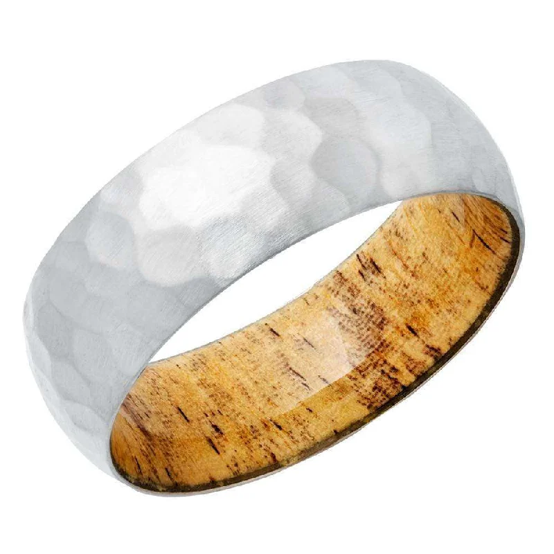 Luxury Jewelry Sale – Elegant Styles At Unbeatable Prices 8mm Hammered Titanium & Spalted Tamarand Luxury Jewelry Sale – Elegant Styles At Unbeatable Prices 8mm Hammered Titanium & Spalted Tamarand