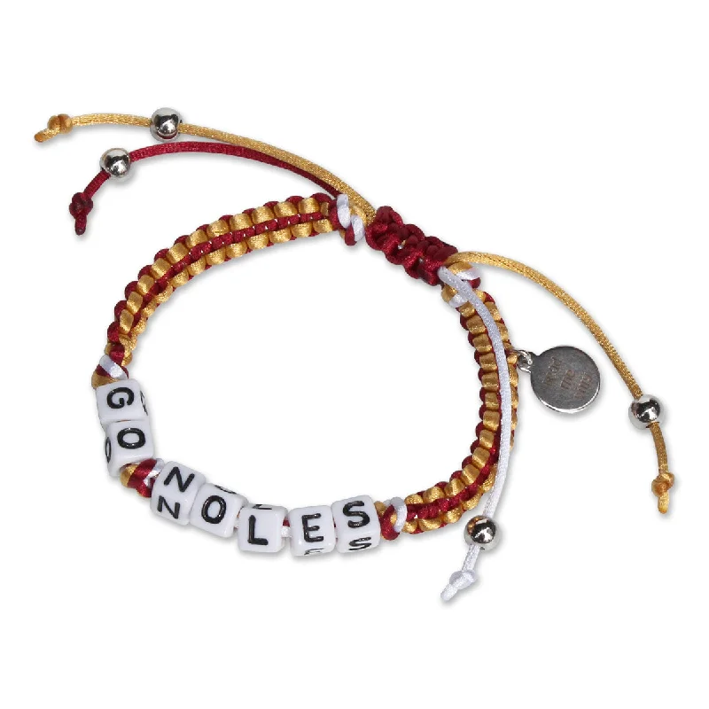Handcrafted Jewelry Sale – Unique Designs At Low Prices Jardine Go Noles Braided Bracelet Handcrafted Jewelry Sale – Unique Designs At Low Prices Jardine Go Noles Braided Bracelet