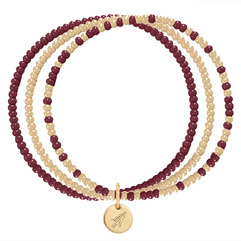 Shop Stylish Jewelry Now And Save Big Emerson Street Arrowhead Charm 3-Strand Beaded Stretch Bracelet Shop Stylish Jewelry Now And Save Big Emerson Street Arrowhead Charm 3-Strand Beaded Stretch Bracelet