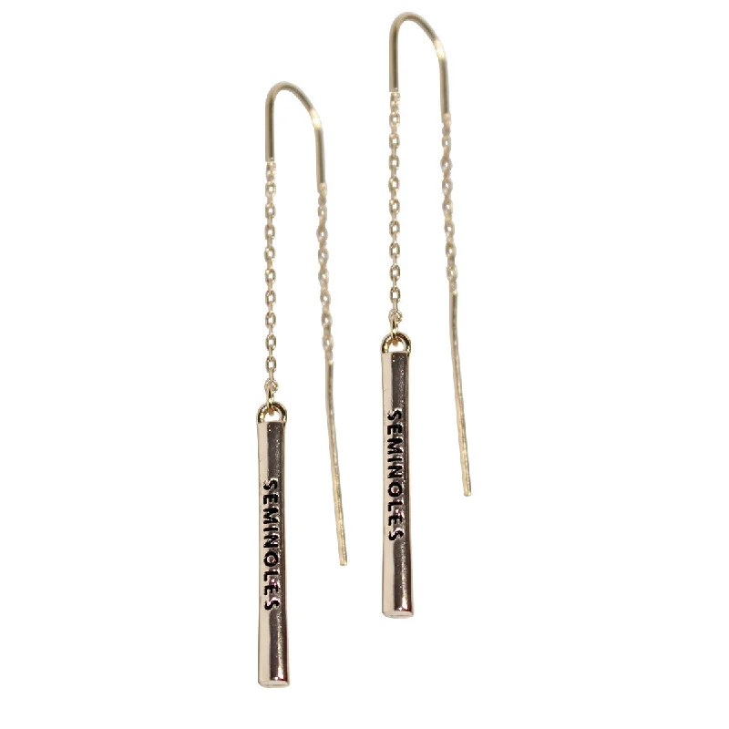 Huge Savings On Timeless Jewelry Collections Emerson Street Seminoles Gold Bar Dangle Earrings Huge Savings On Timeless Jewelry Collections Emerson Street Seminoles Gold Bar Dangle Earrings