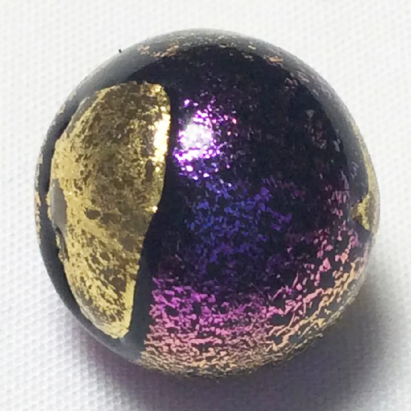 Seasonal Jewelry Sale – Upgrade Your Style Today Purple Gold Glass Marble