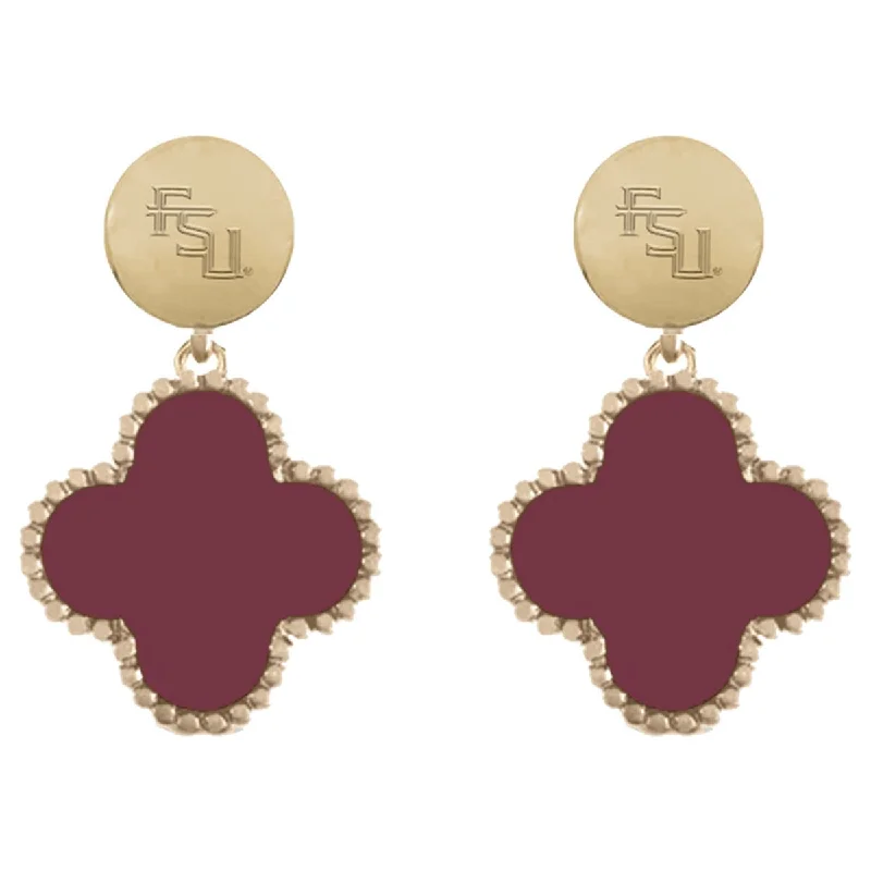 Elegant Jewelry, Exclusive Prices – Shop Now Emerson Street Stacked FSU Mini Dangle Quatrefoil Stud Earrings Elegant Jewelry, Exclusive Prices – Shop Now Emerson Street Stacked FSU Mini Dangle Quatrefoil Stud Earrings