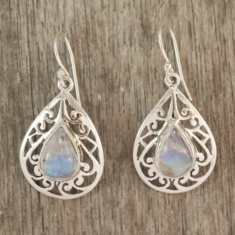 Shop Fine Jewelry With Exclusive Savings Rainbow Teardrops Sterling Silver Earrings