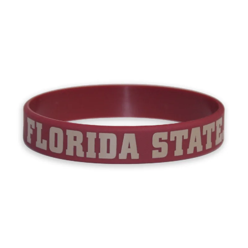 Exclusive Jewelry Offers – Shine For Less Spirit Products Florida State Silicone Bracelet - Garnet Exclusive Jewelry Offers – Shine For Less Spirit Products Florida State Silicone Bracelet - Garnet