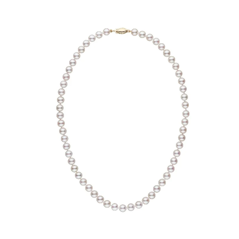 Sparkle More For Less – Jewelry Sale Happening Now 6.0-6.5 mm 16 Inch White Akoya AAA Pearl Necklace