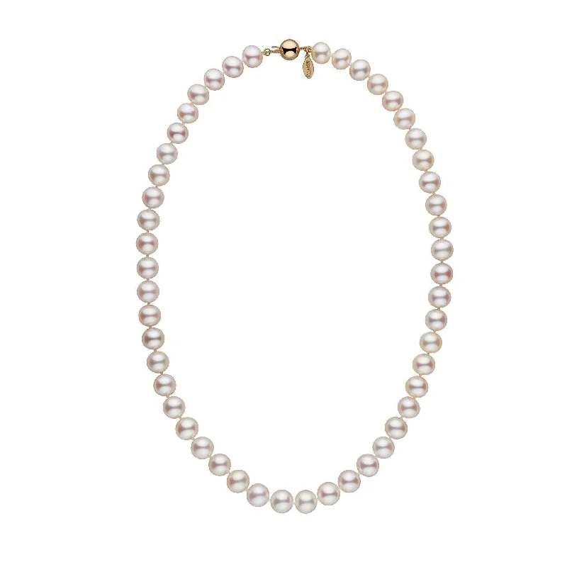 Limited Stock On Premium Jewelry At Low Prices 8.5-9.0 mm 18 Inch White Freshadama Freshwater Pearl Necklace