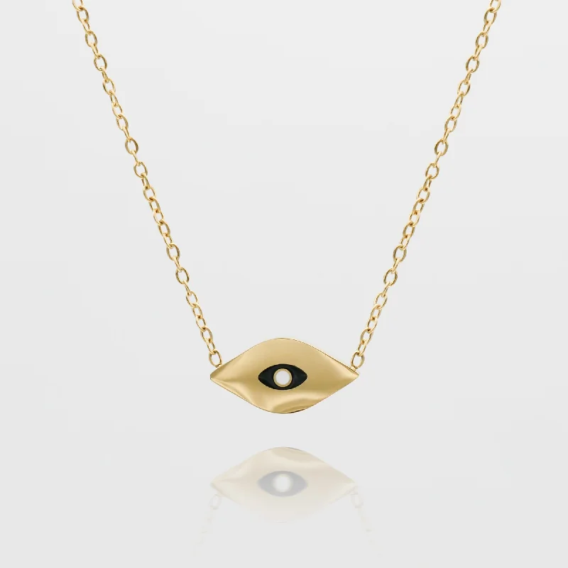 Versatile Layering Jewelry For Effortless Chic Elia Eye Necklace