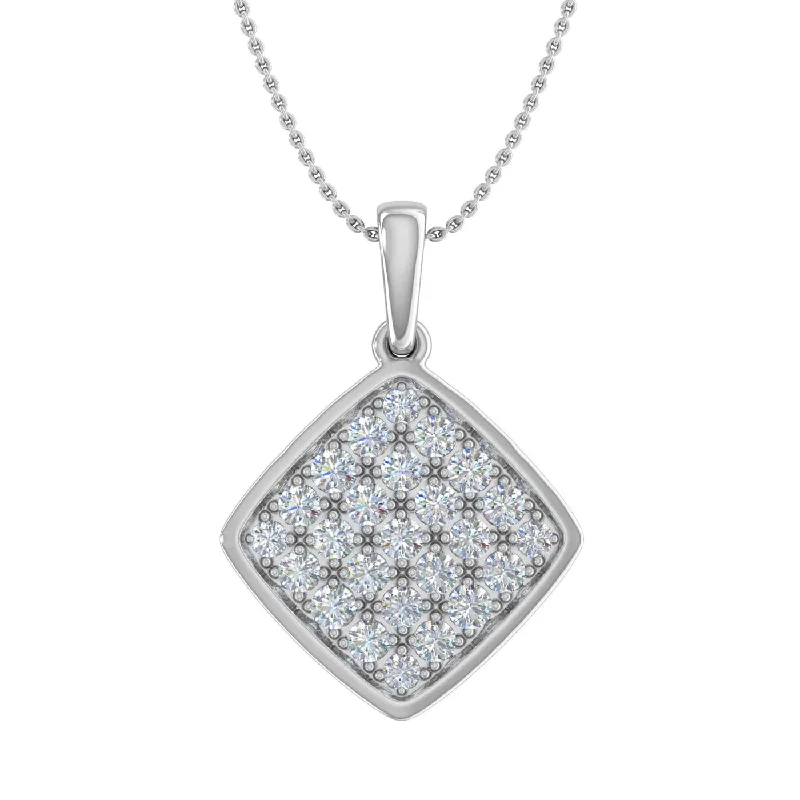 The Perfect Accessory For Less – Jewelry Sale Live 1/2 Carat Diamond Pendant Necklace in Gold (Silver Cable Chain) The Perfect Accessory For Less – Jewelry Sale Live 1/2 Carat Diamond Pendant Necklace in Gold (Silver Cable Chain)