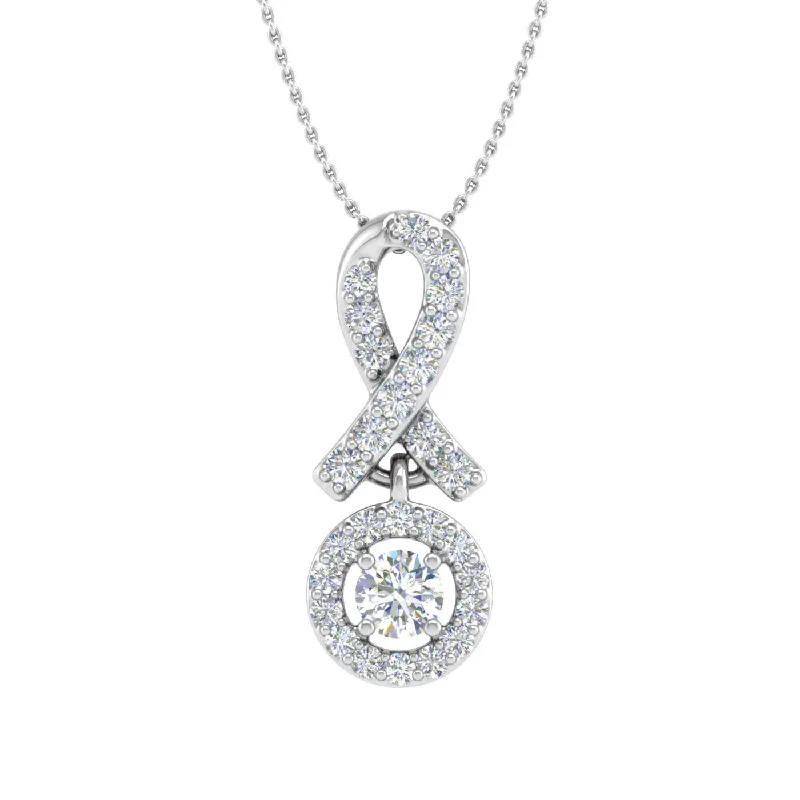 Timeless Elegance, Temporary Discounts – Act Fast 1/4 Carat Diamond Circle Drop Pendant Necklace in Gold (Silver Chain Included) Timeless Elegance, Temporary Discounts – Act Fast 1/4 Carat Diamond Circle Drop Pendant Necklace in Gold (Silver Chain Included)