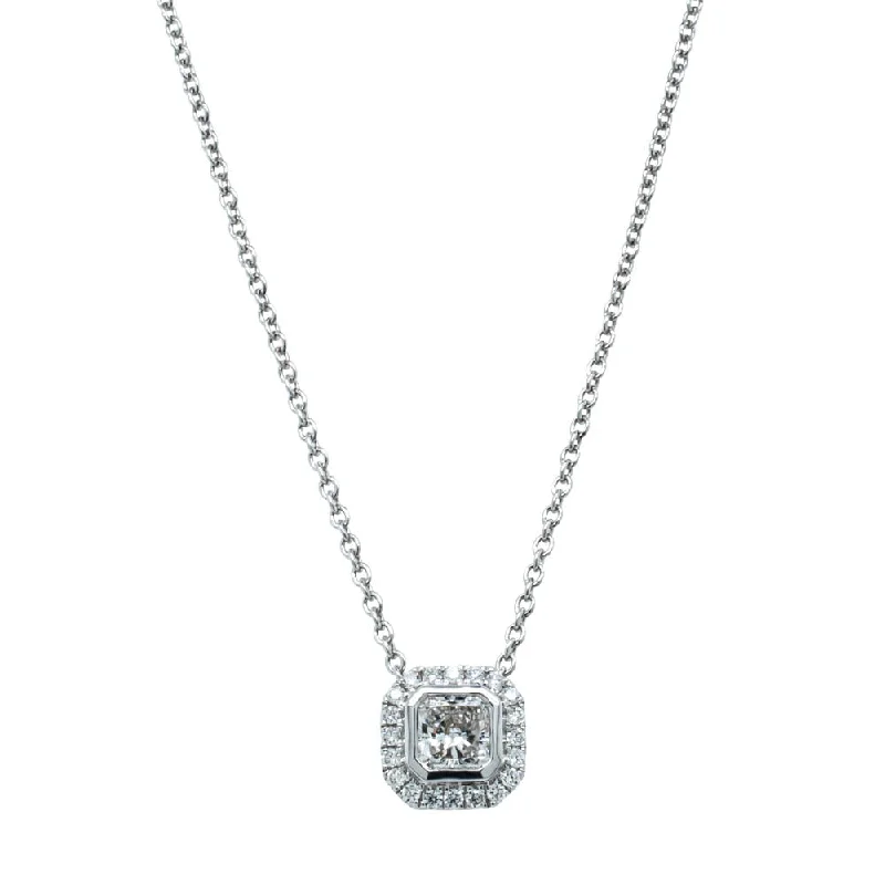 Unmissable Deals On Handmade Jewelry Collections 18ct White Gold .41ct Radiant Diamond Isla Pendant Unmissable Deals On Handmade Jewelry Collections 18ct White Gold .41ct Radiant Diamond Isla Pendant