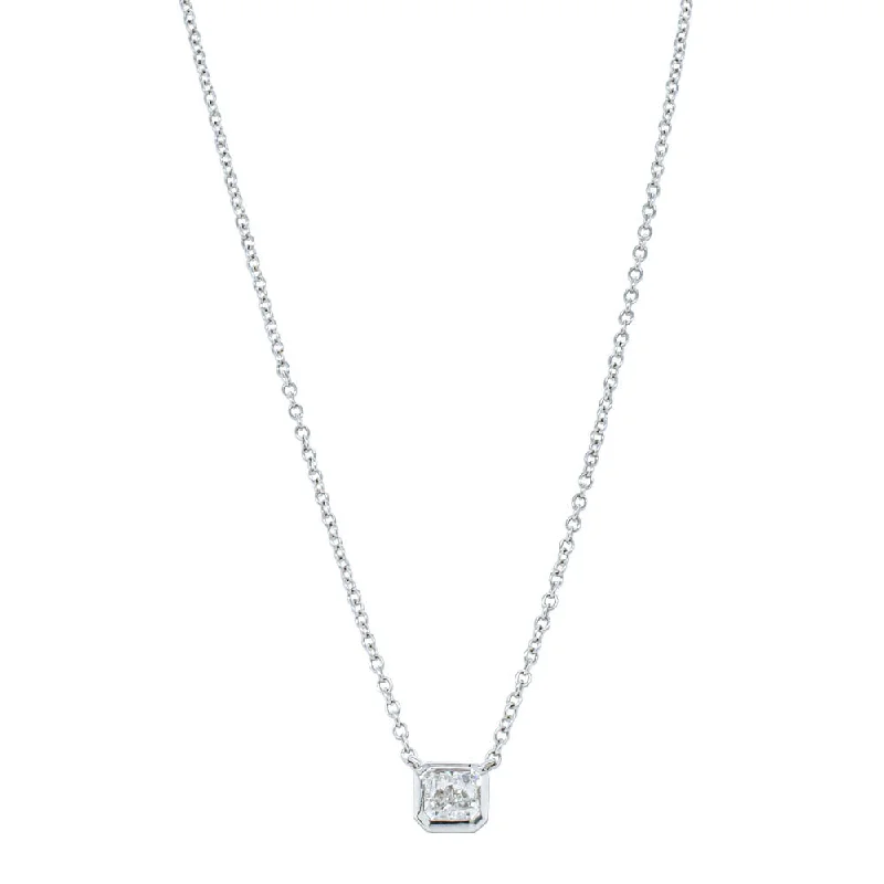 Best Jewelry Deals – Shop Premium Pieces At Great Prices 18ct White Gold .46ct Radiant Cut Diamond Natalia Pendant Best Jewelry Deals – Shop Premium Pieces At Great Prices 18ct White Gold .46ct Radiant Cut Diamond Natalia Pendant