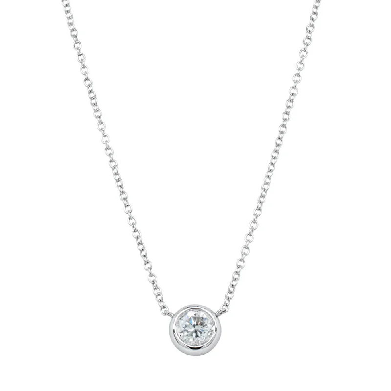 Must-Have Jewelry Pieces At Reduced Prices 18ct White Gold .50ct Diamond Natalia Pendant Must-Have Jewelry Pieces At Reduced Prices 18ct White Gold .50ct Diamond Natalia Pendant