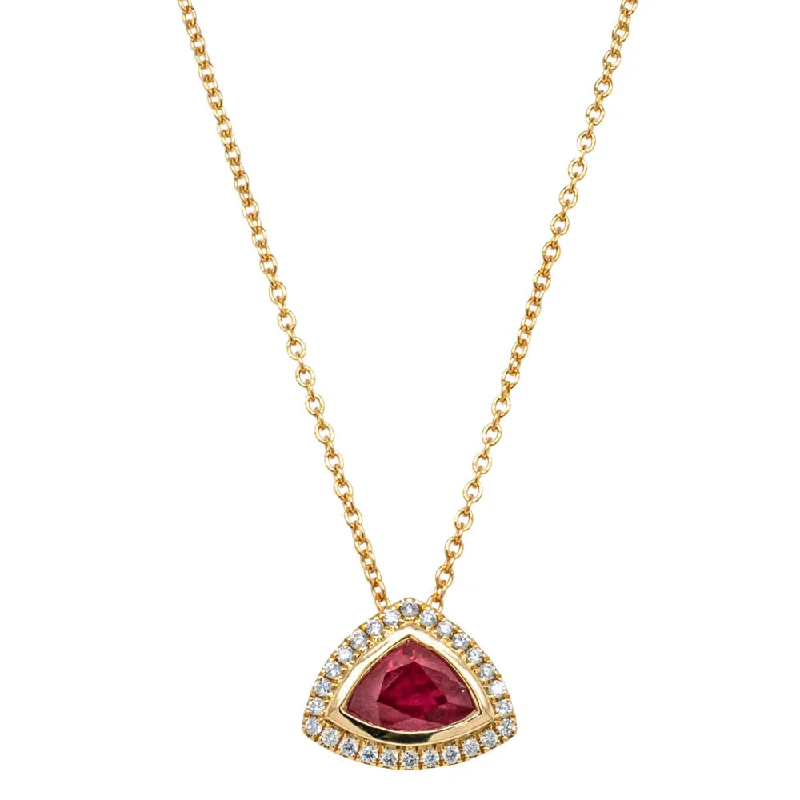 Your Dream Jewelry At Dream Prices 18ct Yellow Gold 1.50ct Ruby & Diamond Isla Pendant Your Dream Jewelry At Dream Prices 18ct Yellow Gold 1.50ct Ruby & Diamond Isla Pendant