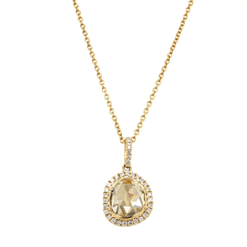 High-End Sparkle, Low-End Prices – Jewelry Sale Live 18ct Yellow Gold 2.12ct Champagne Diamond Pendant High-End Sparkle, Low-End Prices – Jewelry Sale Live 18ct Yellow Gold 2.12ct Champagne Diamond Pendant