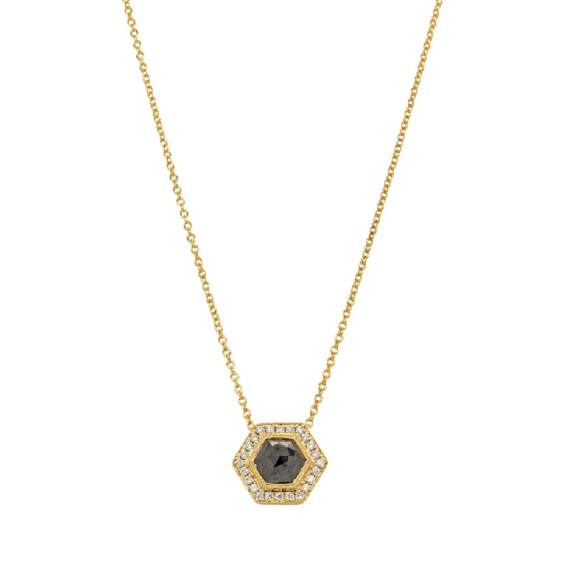 Unique Jewelry For Less – Shop The Sale Now 18ct Yellow Gold Black Diamond Halo Pendant Unique Jewelry For Less – Shop The Sale Now 18ct Yellow Gold Black Diamond Halo Pendant