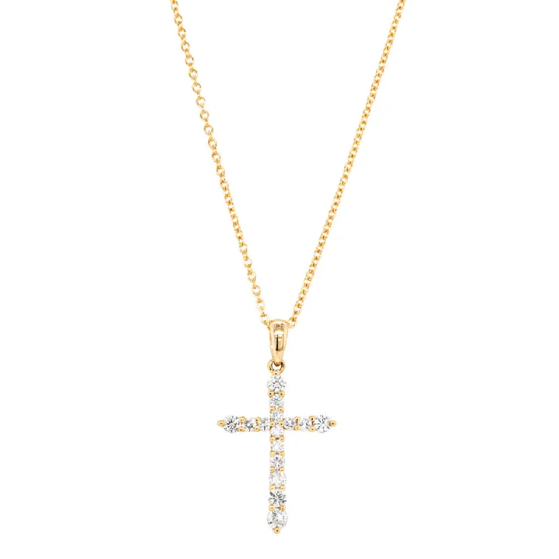 Elegant Jewelry At Unbeatable Offers – Shop Before It's Gone 18ct Yellow Gold Diamond Cross Pendant Elegant Jewelry At Unbeatable Offers – Shop Before It's Gone 18ct Yellow Gold Diamond Cross Pendant