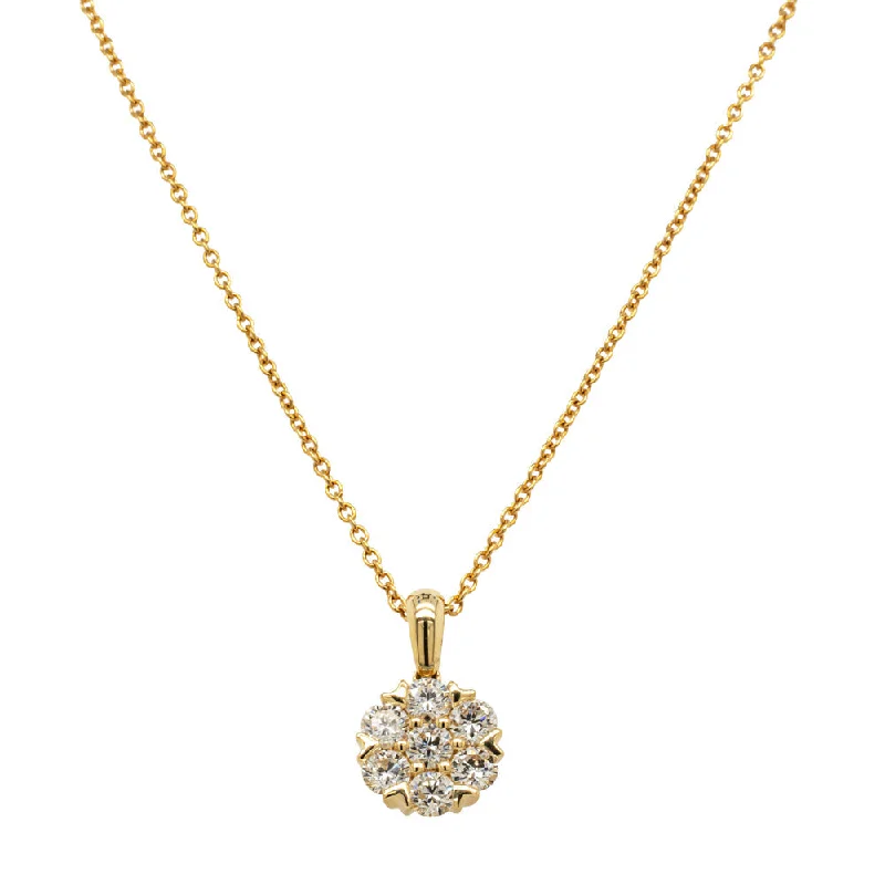 Must-Have Jewelry At Irresistible Discounts 18ct Yellow Gold .66 Diamond Lotus Pendant Must-Have Jewelry At Irresistible Discounts 18ct Yellow Gold .66 Diamond Lotus Pendant