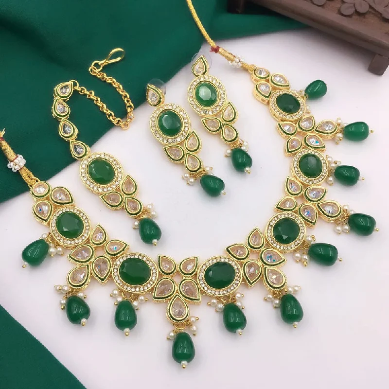 Exclusive Jewelry Sale – Grab Timeless Pieces Now 5G Jewellery Gold Plated Crystal Stone And Beads Necklace Set Exclusive Jewelry Sale – Grab Timeless Pieces Now 5G Jewellery Gold Plated Crystal Stone And Beads Necklace Set