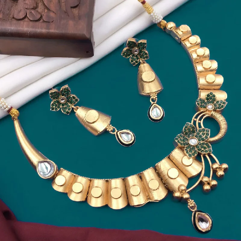 Celebrate With Sparkle – Jewelry Sale Now Live 5G Jewellery Gold Plated Necklace Set Celebrate With Sparkle – Jewelry Sale Now Live 5G Jewellery Gold Plated Necklace Set