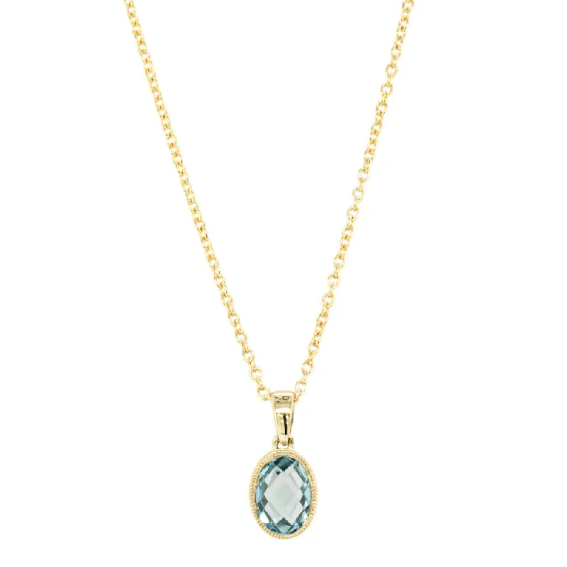 Last Chance To Grab Your Favorite Jewelry At A Discount 9ct Yellow Gold Blue Topaz Sandalwood Pendant Last Chance To Grab Your Favorite Jewelry At A Discount 9ct Yellow Gold Blue Topaz Sandalwood Pendant