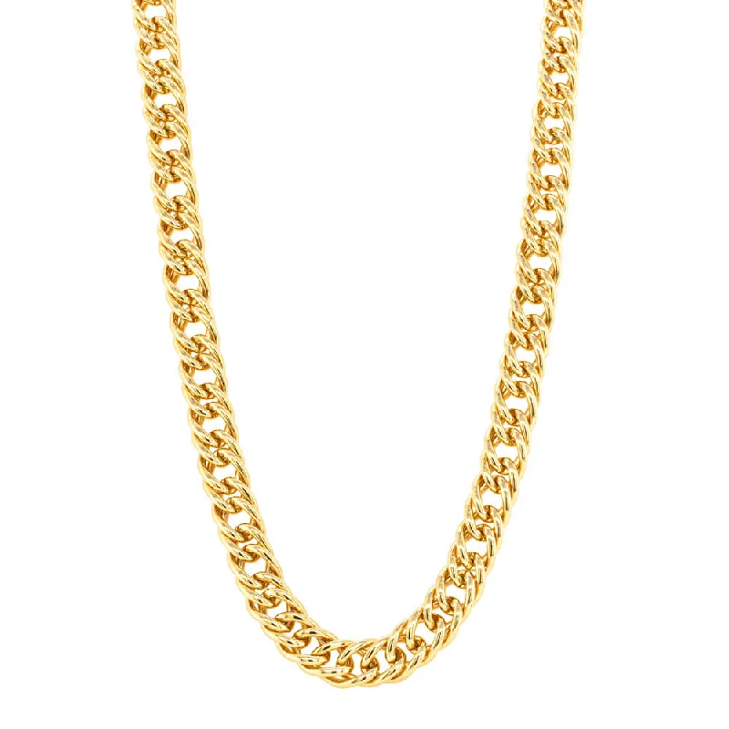 Handcrafted Jewelry Sale – Unique Designs At Low Prices 9ct Yellow Gold Double Curb Link Necklace Handcrafted Jewelry Sale – Unique Designs At Low Prices 9ct Yellow Gold Double Curb Link Necklace