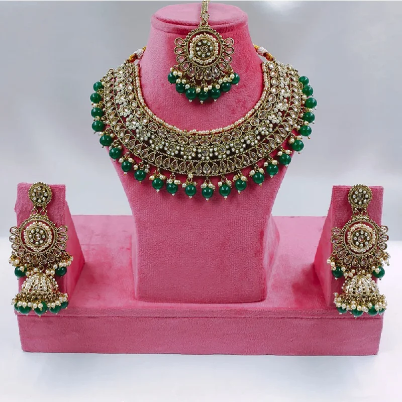 Personalized Jewelry Sale – Unique Pieces At Great Prices Akruti Collection Gold Plated Crystal Stone And Pearls Necklace Set Personalized Jewelry Sale – Unique Pieces At Great Prices Akruti Collection Gold Plated Crystal Stone And Pearls Necklace Set