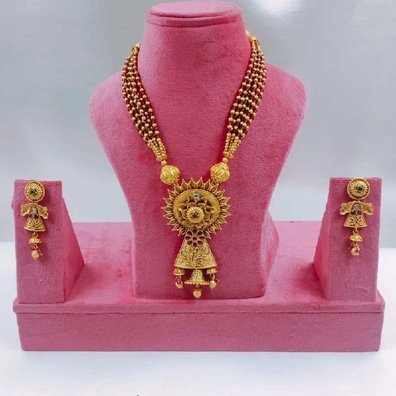 Seasonal Jewelry Sale – Upgrade Your Style Today Akruti Collection Gold Plated Pota Stone And Pearls Necklace Set Seasonal Jewelry Sale – Upgrade Your Style Today Akruti Collection Gold Plated Pota Stone And Pearls Necklace Set