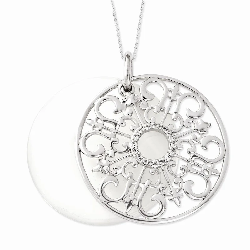 Exclusive Jewelry Sale Event – Shop Now Be A Blessing Sterling Silver Necklace with Cubic Zirconia Exclusive Jewelry Sale Event – Shop Now Be A Blessing Sterling Silver Necklace with Cubic Zirconia