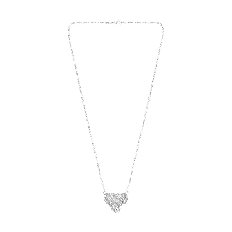 Clearance Sale On High-End Jewelry Collections The Metope Silver Necklace
