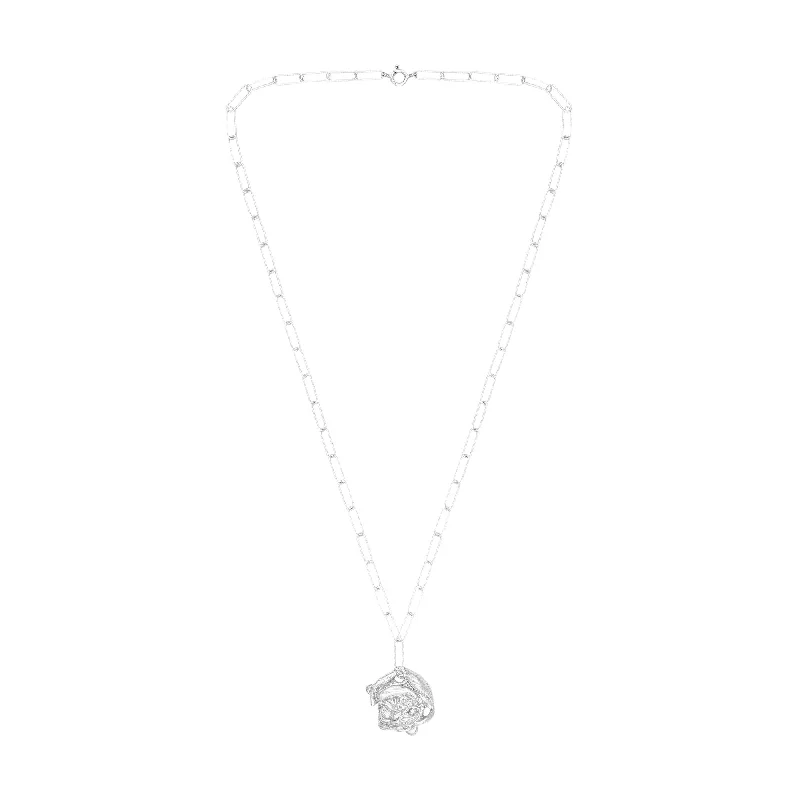 Premium Diamond Jewelry For Unforgettable Moments The Paionia Silver Necklace