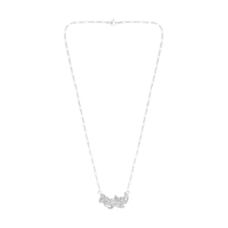 Modern Statement Jewelry For Bold Styling The Pinelopi Silver Necklace