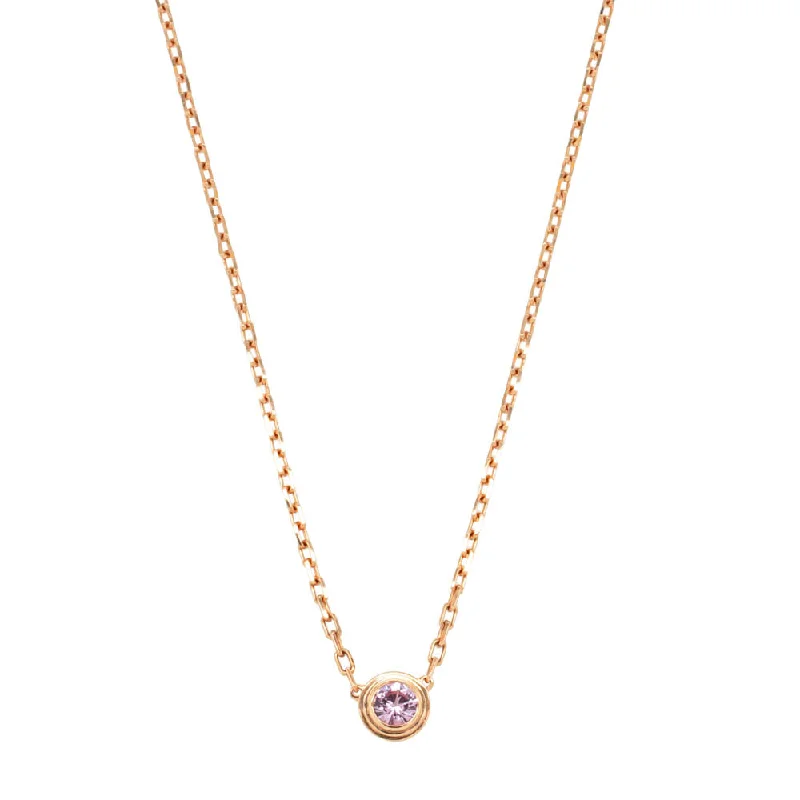Chic And Stylish Jewelry At Exclusive Prices Deja Vu 18ct Rose Gold .24ct Pink Sapphire Cartier Pendant Chic And Stylish Jewelry At Exclusive Prices Deja Vu 18ct Rose Gold .24ct Pink Sapphire Cartier Pendant