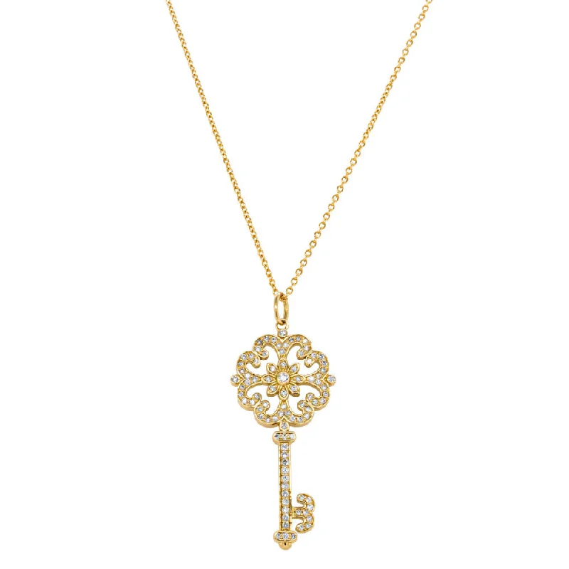 The Perfect Jewelry Piece At The Perfect Price Deja Vu 18ct Yellow Gold .40ct Diamond Key Pendant The Perfect Jewelry Piece At The Perfect Price Deja Vu 18ct Yellow Gold .40ct Diamond Key Pendant