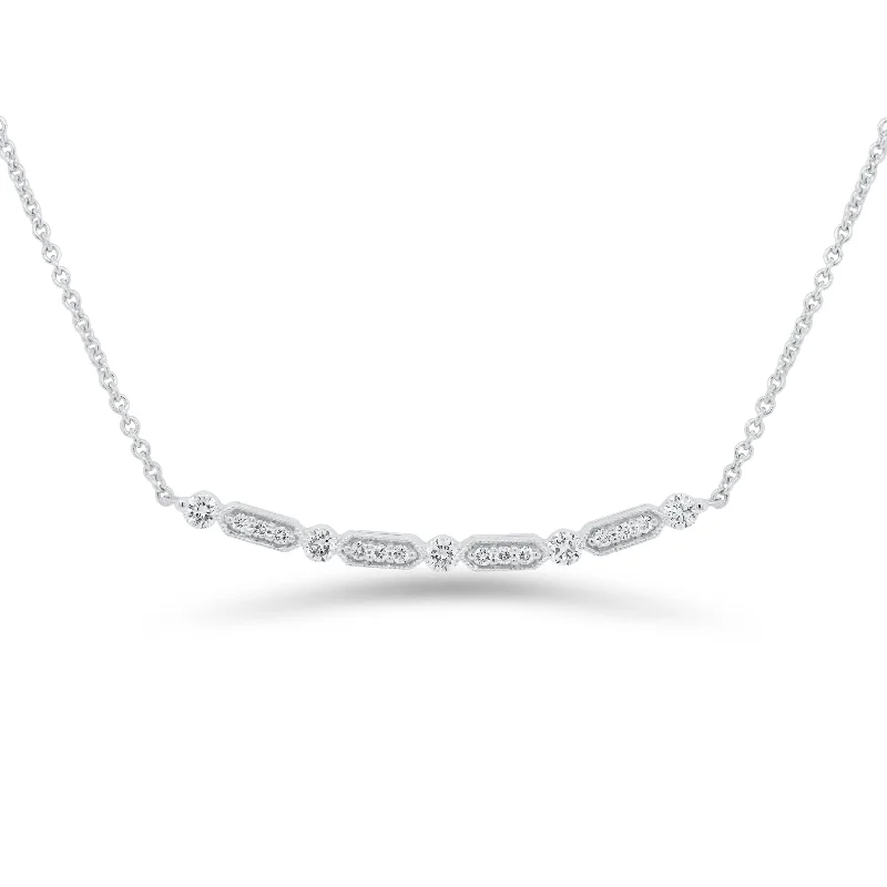 Unmissable Jewelry Clearance – Final Reductions Diamond Bar Station Necklace