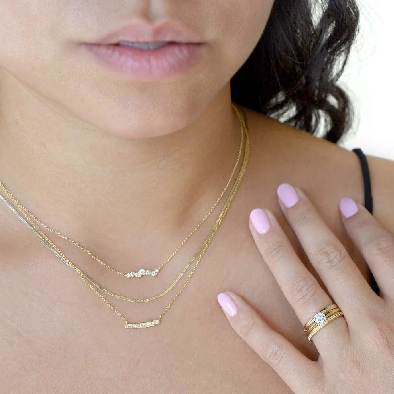 Elegant Jewelry Styles At Budget-Friendly Prices Diamond Stardust Mini Bar Necklace Elegant Jewelry Styles At Budget-Friendly Prices Diamond Stardust Mini Bar Necklace