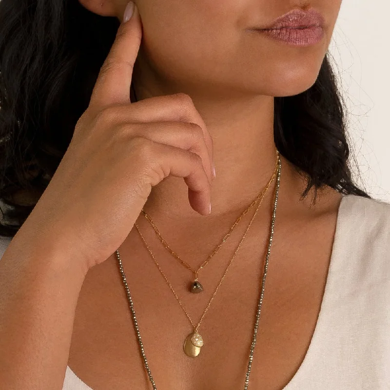 Grab Stylish Jewelry Before The Sale Ends Double Petal Diamond Pendant