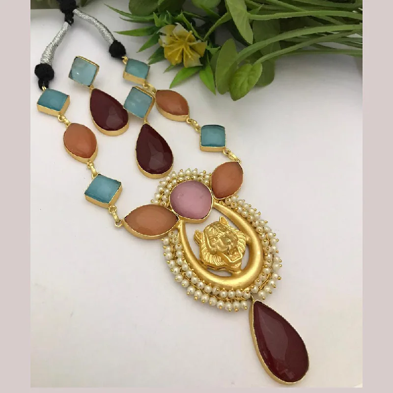Beautiful Jewelry, Breathtaking Discounts – Hurry In FS Collection Gold Plated Sabyasachi Style Necklace Set Beautiful Jewelry, Breathtaking Discounts – Hurry In FS Collection Gold Plated Sabyasachi Style Necklace Set