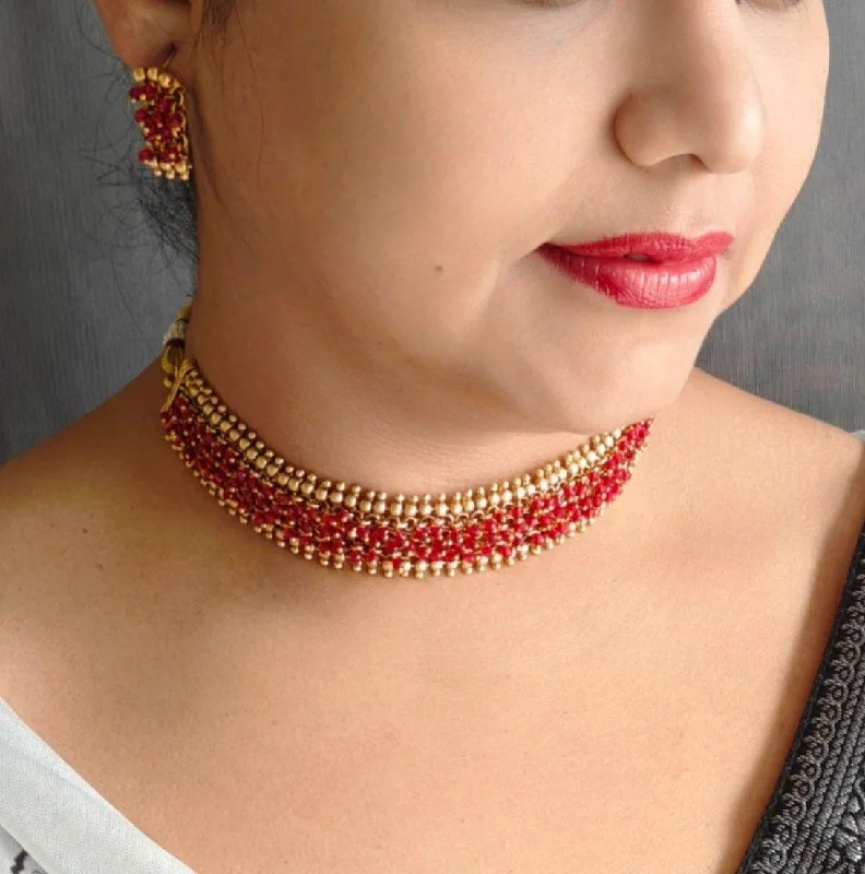 High-End Sparkle, Low-End Prices – Jewelry Sale Live Gold Plated Exclusive Necklace Set with pearls/gold beads High-End Sparkle, Low-End Prices – Jewelry Sale Live Gold Plated Exclusive Necklace Set with pearls/gold beads