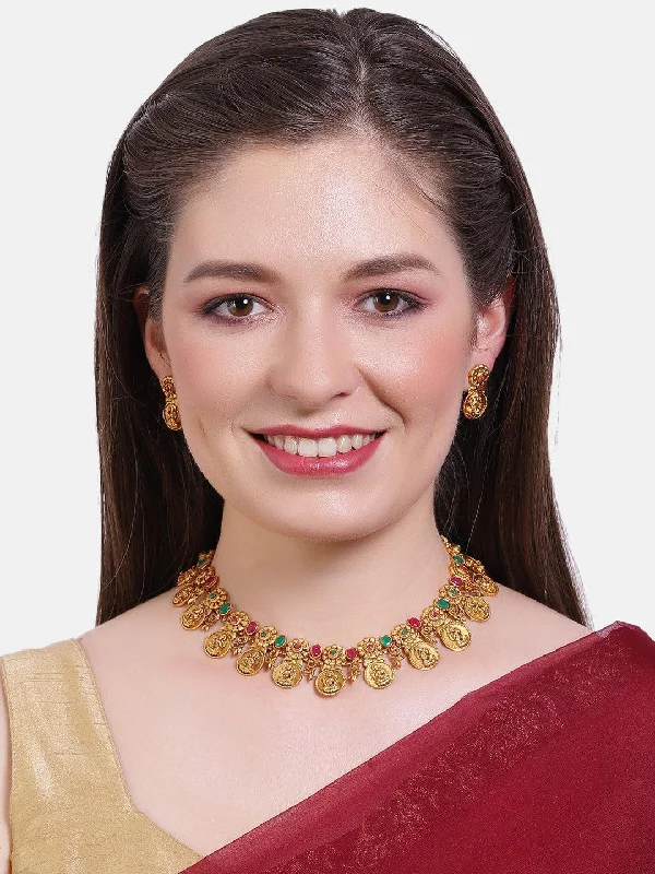 The Biggest Jewelry Sale Of The Year Is Here Gold Plated Special Laxmi Coin Necklace Set The Biggest Jewelry Sale Of The Year Is Here Gold Plated Special Laxmi Coin Necklace Set