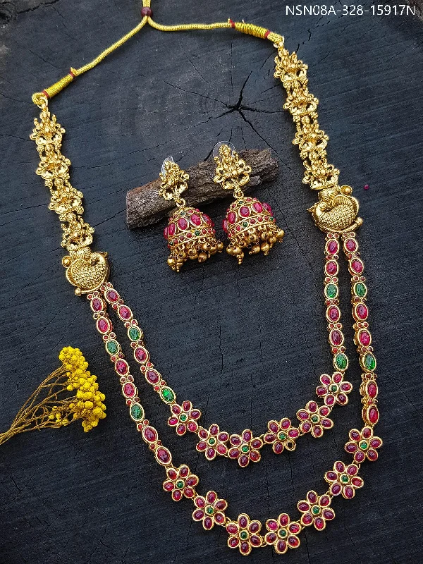 Best Jewelry Deals – Shop Premium Pieces At Great Prices Gold Plated Two Line Peacock Lakshmi Hara Best Jewelry Deals – Shop Premium Pieces At Great Prices Gold Plated Two Line Peacock Lakshmi Hara