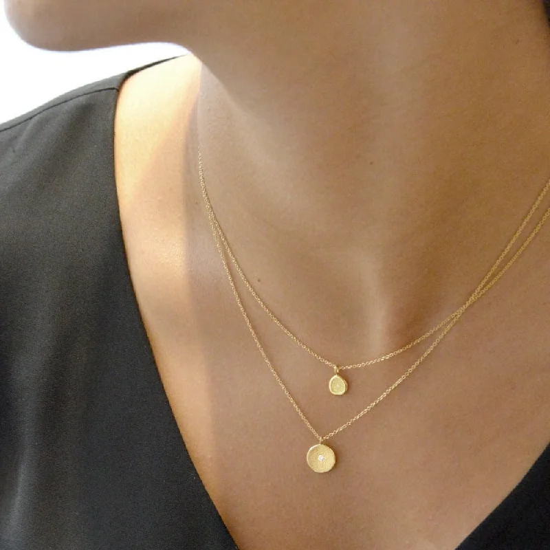 Get Your Favorite Jewelry At The Best Price Gold Stardust Cup Pendant