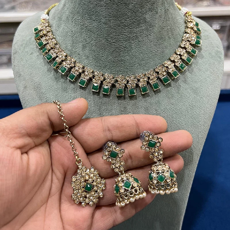 Your Dream Jewelry At Dream Prices – Shop Now Hira Collections Gold Plated Crystal Stone And Pearls Necklace Set Your Dream Jewelry At Dream Prices – Shop Now Hira Collections Gold Plated Crystal Stone And Pearls Necklace Set