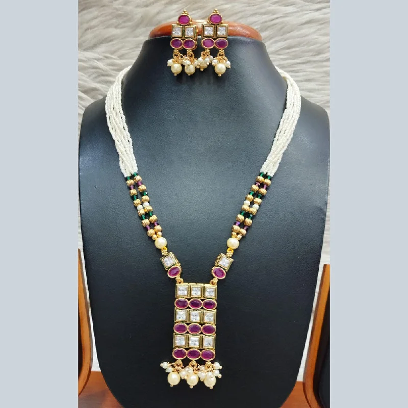 Elegant Jewelry, Exclusive Prices – Shop Now Jain Jewellers Gold Plated Polki Kundan Necklace Set Elegant Jewelry, Exclusive Prices – Shop Now Jain Jewellers Gold Plated Polki Kundan Necklace Set