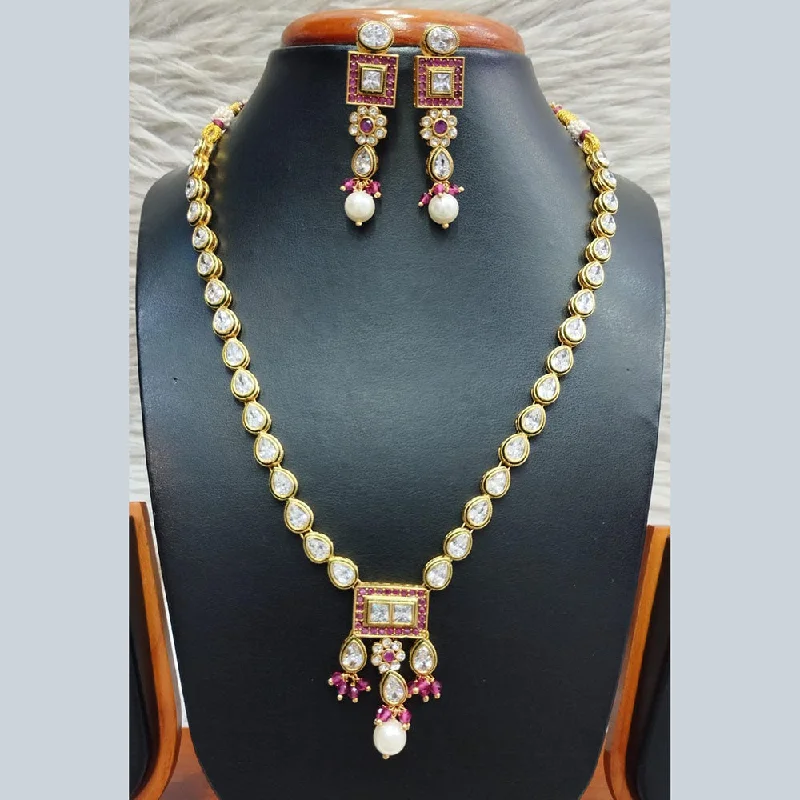 Exclusive Jewelry Offers – Sparkle For Less Jain Jewellers Gold Plated Polki Kundan Necklace Set Exclusive Jewelry Offers – Sparkle For Less Jain Jewellers Gold Plated Polki Kundan Necklace Set